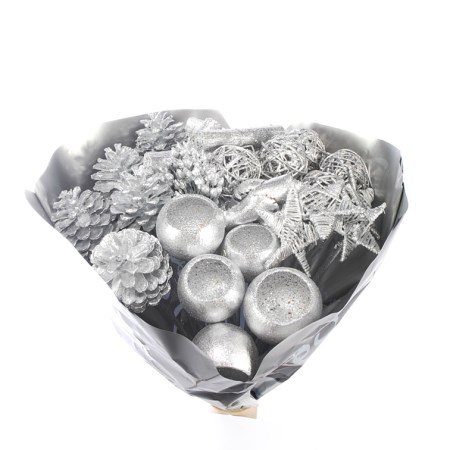 Mixed Pack 'Silver with silver glitter'