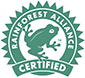 Rainforest Alliance certified