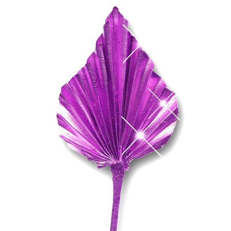 Palm Spear 'purple purple glitter'