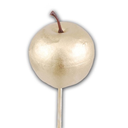 Apple 5cm on Stem Gold