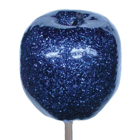 Apple Metallic 'blue with blue glitter'