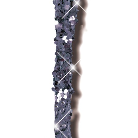 Birch Branch 115 cm 'black large glitter' Betula pendula