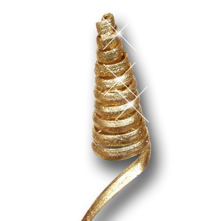 Cane cone 'gold gold glitter'