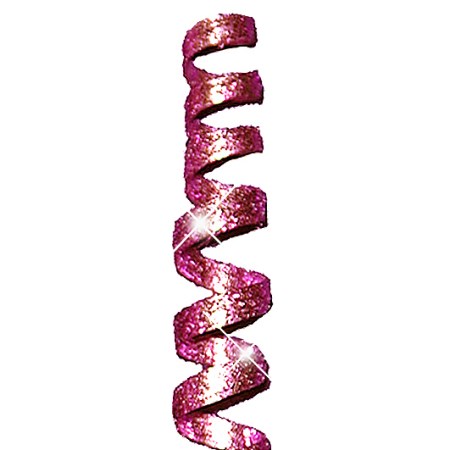 Cane spiral 'pink pink glitter'