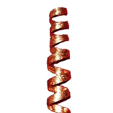 Cane spiral 'copper copper glitter'
